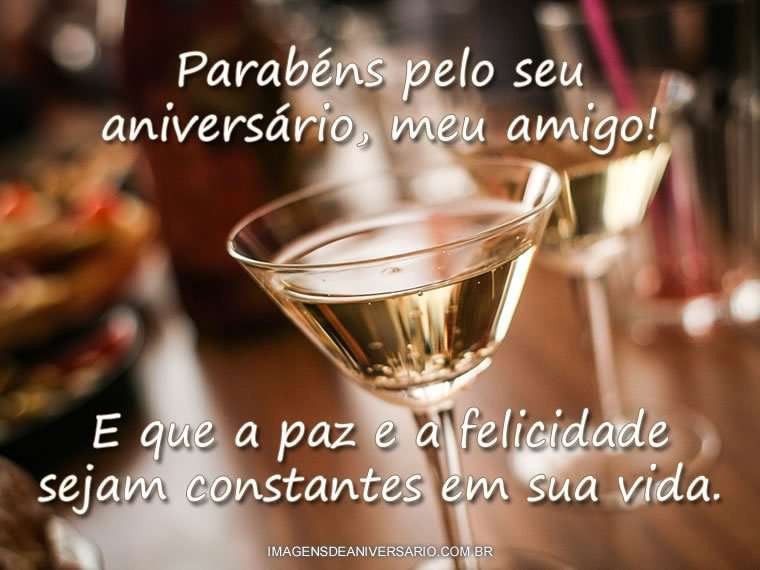 Aniversário de amigo