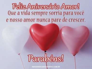 Feliz Aniversário Amor