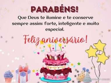 Feliz aniversário muito especial